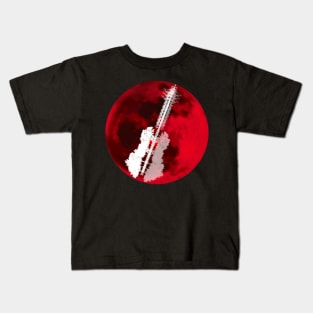 nature guitar 7 Kids T-Shirt